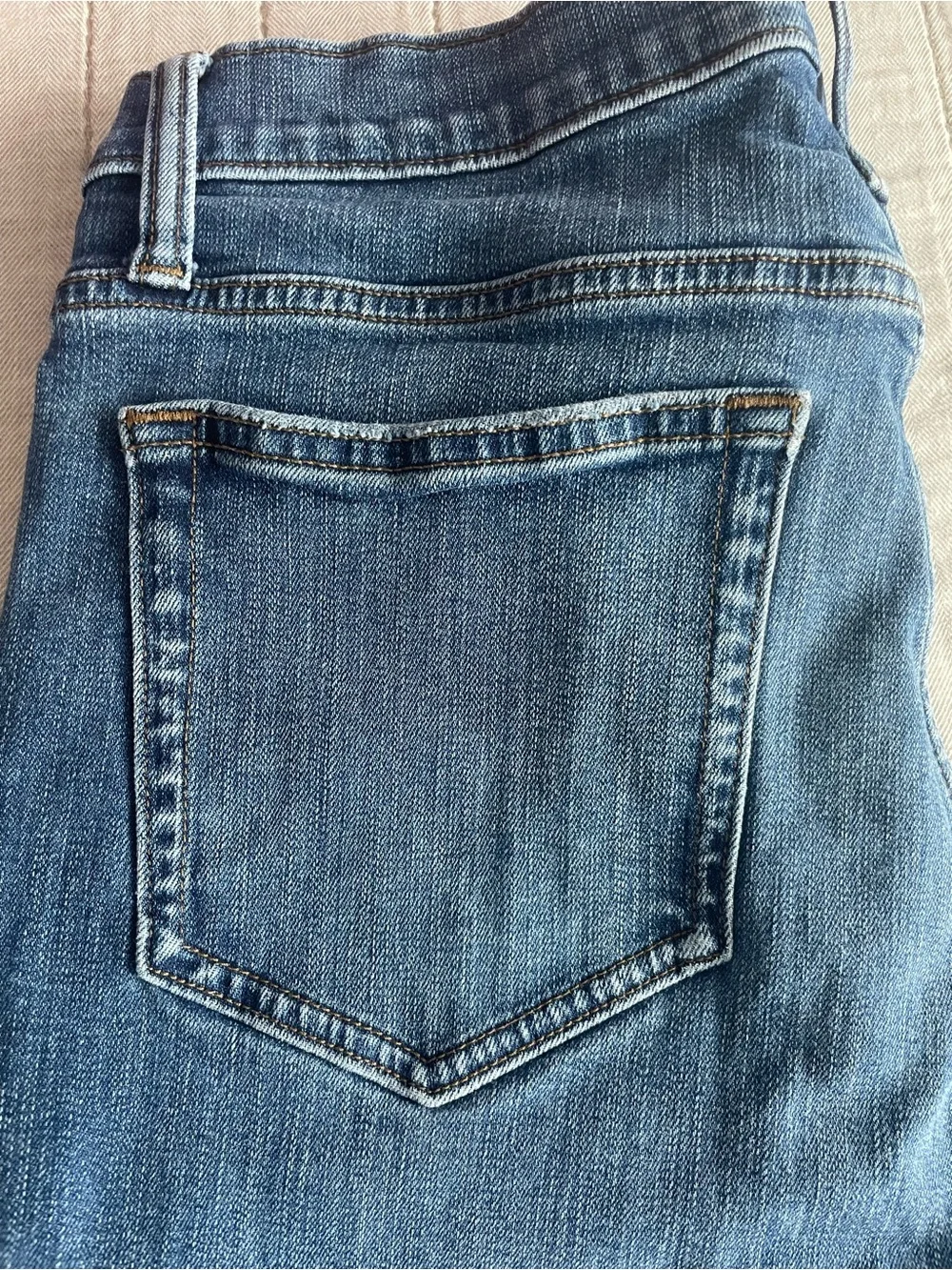 J. Crew Slim Straight Indigo Denim Jeans